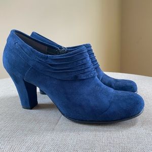 Aerosoles Blue Suede Booties